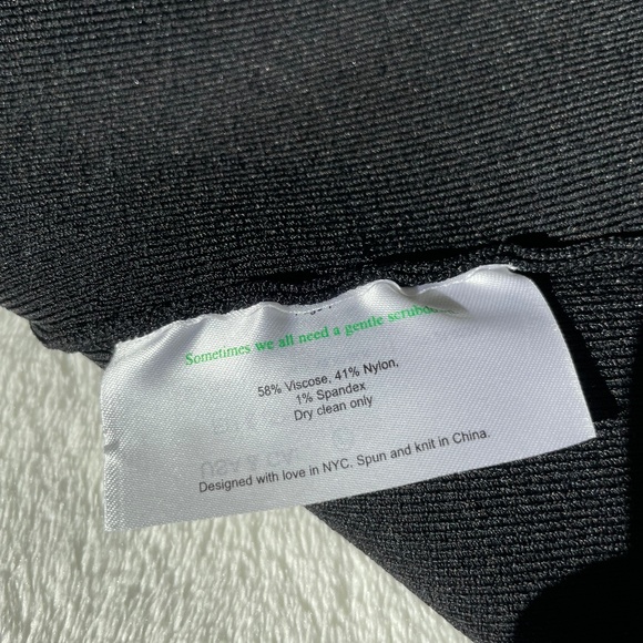 M.M. LaFleur Malki Blouse Jardigan Knit Top Black Button Up Tank - Picture 3 of 4